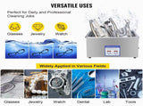 Digital Ultrasonic Cleaner 30L Ultrasonic Cleaning Machine 40kHz Sonic Cleaner Machine 316 & 304 V952-QX30L316-220VBWIVV3