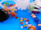 6Pcs Moisture-proof Storage with Sealed Lids,QZS Empty Plastic Containers,Round Refillable Food V1189-WXFWAL-20260319-00139