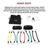 13PC Resistance Bands Set Fitness Exercise Tubes with Handles & Leg Bands V63-766505