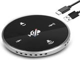 USB Conference Microphone - Omnidirectional Speakerphone for Meetings V1263-JX-3700