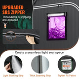 Grow Tent 48 x 48 x 80 in Indoor Growing Tent Hydroponic Window Door Tray V952-ZZZPJSJSJTHSH2RLQV0