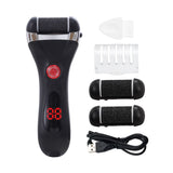 Electric Foot Callus Remover Kit, Rechargeable Callous removers 2 Grinding Heads Waterproof Foot V1192-AZ-W-13249