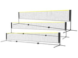 Badminton Net, Height Adjustable Volleyball Net, 17ft Wide Foldable Pickleball Net, Portable Easy V952-ZCGDZYMQW172IS8ZSV0