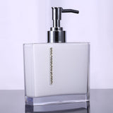 5PCS Suit Acrylic Bathroom Accessories Set Bath Cup Toothbrush Holder Soap Dish V1294-YM0722-JYJJ19607-5