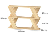 Levede Slim Side Table Storage Compact Coffee Table NI1060-OA-AU