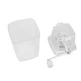 Hand Cranked Ice Crusher Clear Rustproof Multifunctional Manual Ice Crusher for Home Kitchen V1294-YM0523-3113220055511