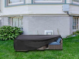 Patio Furniture Covers, Waterproof Rectangular Outdoor Dining Table and Chair Cover, Windproof and V1370-AZ4-19425