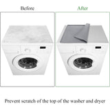 Laundry Guard for Washer or Dryer Cover Top Protector Mat,23.6 x 19.7 Silicone Mat Waterproof and V1192-AZ-W-17732