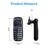 Mini Small Mobil Cell Phone, BM70 Bluetooth Handset 0.66 inch Unlocked, Bluetooth Earphone Dialer V1192-AZ-W-30978