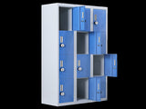 12-Door Locker for Office Gym Shed School Home Storage - 4-Digit Combination Lock V63-839001