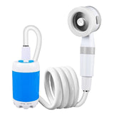 Portable ShowerOutdoor dormitory bath artifact Electric Rechargeable Portable Camping Shower, V1192-AZ-W-3700