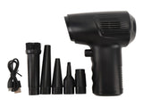 Cordless Air Duster 50000RPM High Speed Stepless Adjustable Rechargeable Portable Air Blower for V1294-YM0901-3113240278211