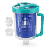 Pool Leaf Canister, Leaf Catcher Canister Professional Large Capacity Leaf Canister with Mesh Basket V1192-AZ-W-23777