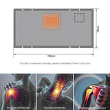 3-Setting Electric Heating Shawl USB Rapid, Portable & Machine Washable, Multifunctional V1232-DRT001