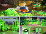 Solar String Lights Outdoor, 2 Pack LED Solar Outdoor Lights Solar Fairy Lights with 8 Lighting V1107-124-87116-GRN3