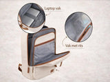 Women's Laptop Bag, 24L, Travel Bag, With charging port, Laptop Lockable drying V1189-LC-HW-00015
