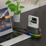 Simplecom SD336 USB 3.0 Docking Station for 2.5" and 3.5" SATA Drive with RGB Lighting V28-SD336