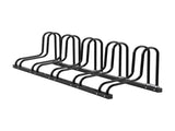 Weisshorn 5 Bike Floor Stand Rack Fits 20"-29" MTB Tires for Garage Storage BIKE-5-U-BK