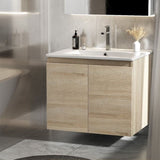 Cefito Vanity Unit 600mm with Basin Oak BV-1-600-OAK-AB