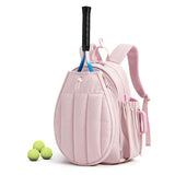 Pink Tennis with Shoe Compartment - Pickleball & Badminton Racket Bag, Padded Sports V888-ELOSUNG57040-1