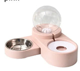 Automatic Dog Water Refill Bowl, Model B, Pink V1188-MS-611-134