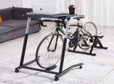 Mobile Cycling Desk Foldable Bike Trainer Fitness Desk with Lockable Wheel V952-KYDZXCFWTDGLSFAACV0