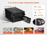 1.2 Cubic Feet Drop Safe, Large Capacity Front Drop Slot Safe Box with Digital Keypad, Heavy Duty 2 V952-TDSBXJ141420DFPNC001V9