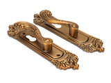 European Style Door Handle Lock Set Aluminum Silent Retro Interior Entry Door Lever Lock with 3 Keys V1294-YM0901-3114250017811