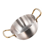 Korea Ramen Pot Stainless Steel Double Handle Fast Heating Ramen Noodle Cooking Pot for Induction V1294-YM0901-3118240003111