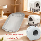 Automatic Cat Litter Box Replace Accessories Soft Fabric Liner Smart Cat Litter Box Accessories Soft V1369-AZ3-W-11538