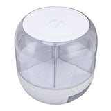 Grain Dispenser 6 Grids PP Rotation Insect Proof Grain Storage Organization for Home Kitchen 10kg V1294-YM0717-3118220217112