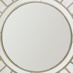 Wall Mirror MDF Silver Clear Image Lightweight MRR-02 V43-MRR-02