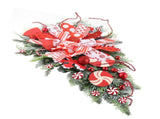 Christmas Garland Hanging Simulation Wreath for Living Room Bedroom Office Wedding Birthday V1294-YM0706-230812HL05-1