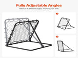 34"x34" Soccer Rebounder Net Kick-Back Portable Football Training Gifts V952-ZQHDWTZL84W8L8KBEV0