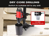 BAUMR-AG 3200W 280mm Concrete Core Drill with Wheeled Stand Rig V219-DRLCREBM28WA
