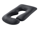 Giselle Bedding Pregnancy G-Shaped Full Body for Back and Belly Support Maternity PILLOW-MAT-J-VEL-GY