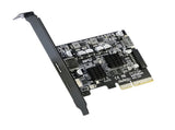 Simplecom EC315 PCIe x4 to 4-Port USB 3.2 Gen II 10Gbps Type-C Type-A with Front Panel USB 3.0 V28-SIMEC315