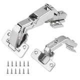 165&deg & 135&deg Soft Close Cabinet Hinges for Lazy Susan Bifold Doors, Concealed European Hinges, Full V1107-994-21441