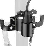 Aluminum Trailer Towing Chain Organizer with 7-Way Plug Holder- Heavy-Duty RV Tongue Jack V1258-DP02-WO-127