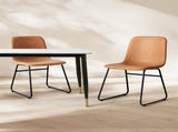 Levede 8x Dining Chairs Kitchen Table CH1111-2-BRX4