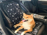 4 Pcs Light Grey Waterproof Pet Car Seat Cover - Scratch-Resistant Oxford Cloth for Dogs and Cats V888-ELOSUNG23379