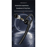 Bluetooth Headset V5.4, Wireless Earpiece with 500mAh Charging Case Hand-Free Headphones Noise V1192-AZ-W-3605