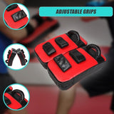 2 x Thai Boxing Punch Focus Pad Mitts Training Hit Strike Shield V63-799317