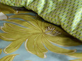 Oilily Melodi Green Cotton Floral Quilt Cover Set King V442-HIN-QUILTCS-MELODI-GREEN-KI