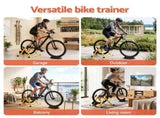 Everfit Bike Trainer Stand Indoor Riding Bicycle 6 Level Cycling Home Gym Yellow EB-B-IBT-YE
