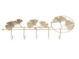 Wall Coat Rack Ginkgo Leaf Design Simple Elegant Style Wide Application Wall Mounted Coat Rack for V1294-YM0715-3115220053411