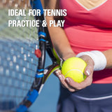 12 Pack Soft Training Tennis Balls, Low Pressure Pract Balls for Daily Training - Black V1308-DSZKI-325-2