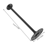 Black Patio Furniture Cover Support Pole, Anti-Sag Design for Outdoor Garden V1192-AZ-W-27210