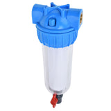 Poultry Water Filter ABS Automatic Poultry Drinking Water Filter Water Leak Proof for Chicken Ducks V1294-YM0710-3111210293211