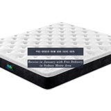 King Size 30cm Tencel Latex Soft Pocket Spring Mattress V912-ST810